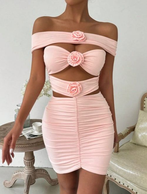 Rochie de vara Pink Rose