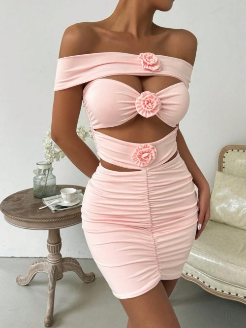 Rochie de vara Pink Rose