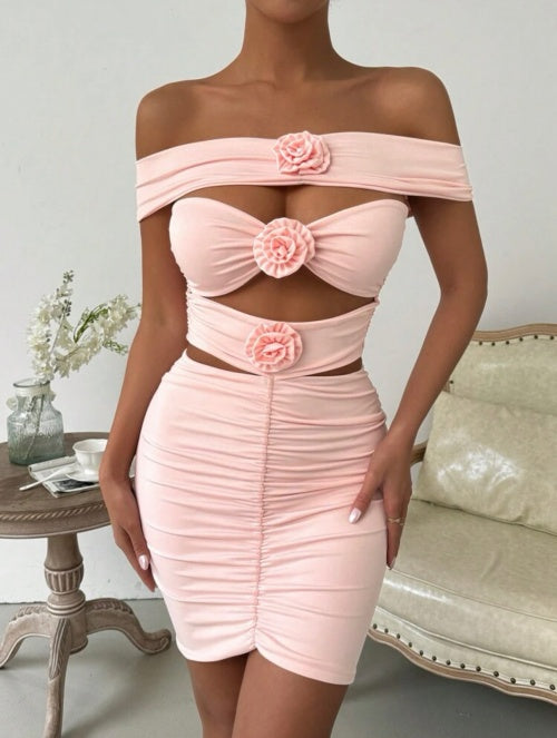 Rochie de vara Pink Rose