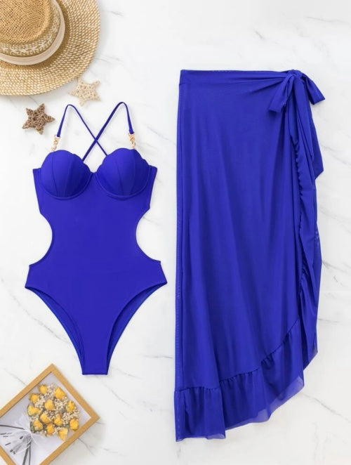Costum de baie tip body 2 piese Sardegna