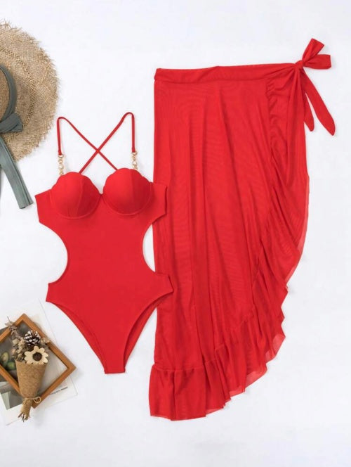 Costum de baie tip body 2 piese Sardegna