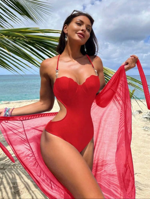 Costum de baie tip body 2 piese Sardegna
