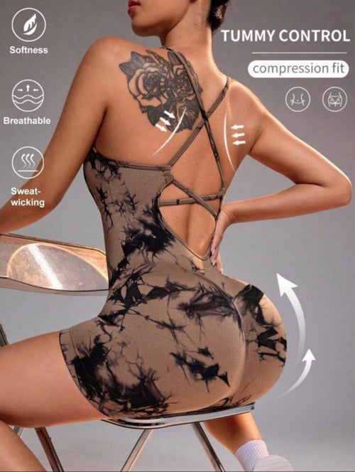 Salopeta modelatoare CutOut Yoga