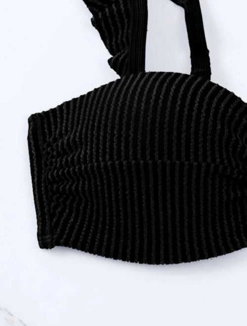 Costum de baie 2 piese Velur