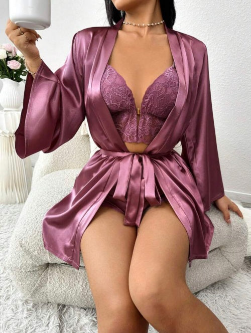 Set pijama 3 piese Dora