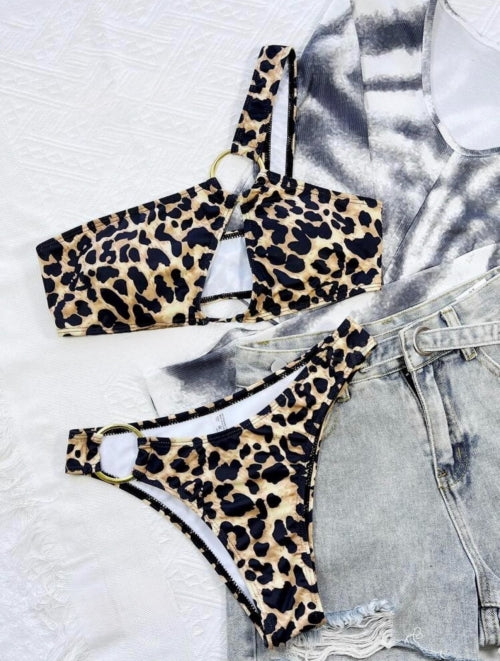 Costum de baie 2 piese Animal Print