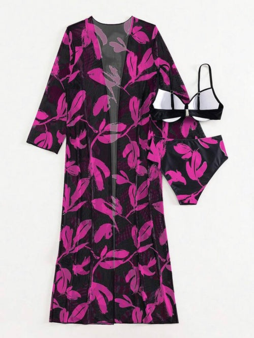 Cardigan si costum de baie Serenity