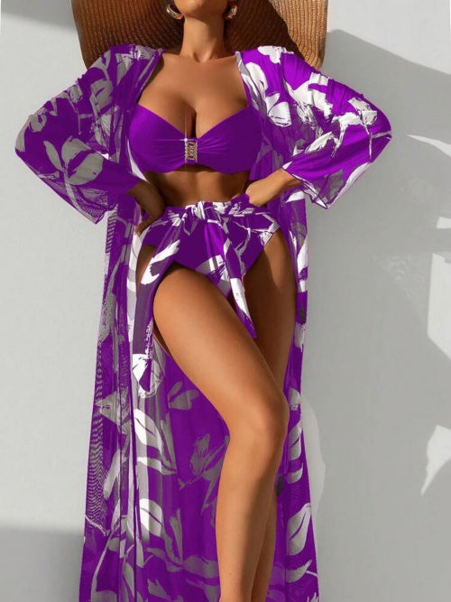 Cardigan si costum de baie Serenity