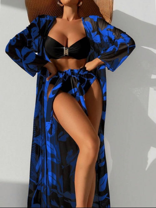 Cardigan si costum de baie Serenity