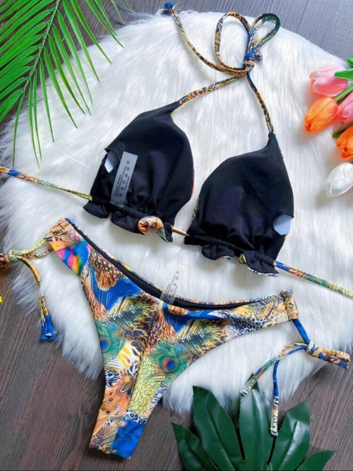 Costum de baie 2 piese Birds