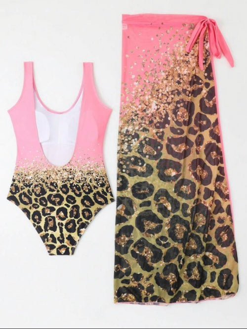 Set 2 piese costum de baie Luxura