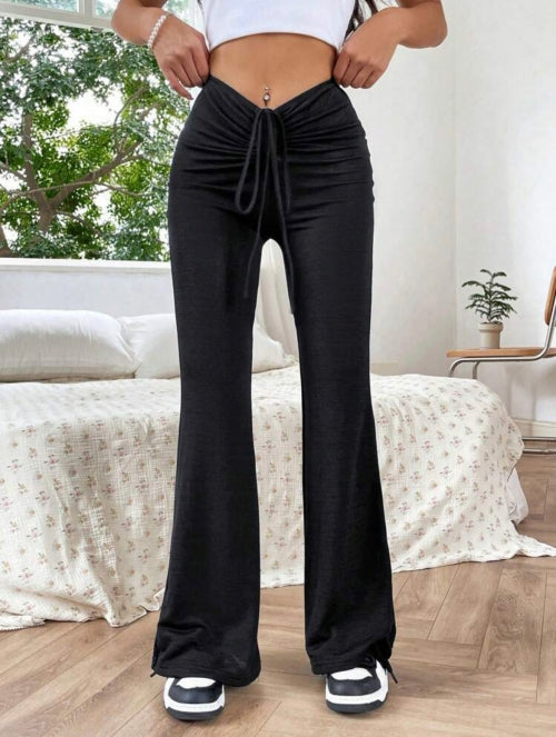 Pantaloni cu snur Ambra, 4 Culori