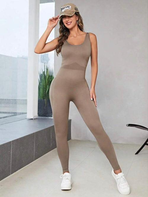 Salopetă modelatoare Fitness Pro, neagră, roz