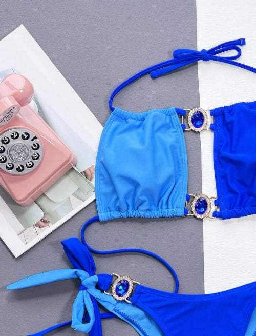 Costum de baie din 2 piese Marine