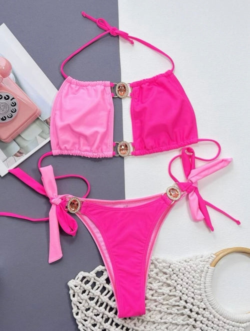 Costum de baie din 2 piese Marine