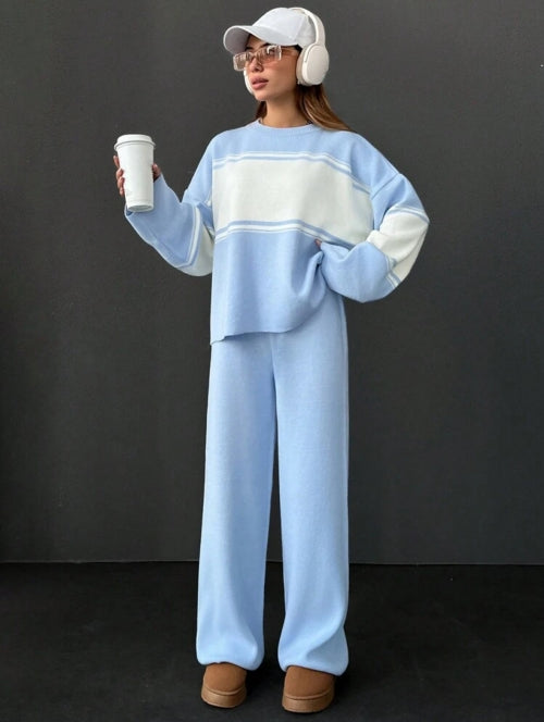Compleu tricotat Blue