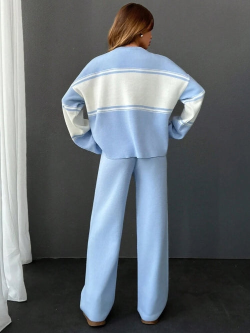 Compleu tricotat Blue