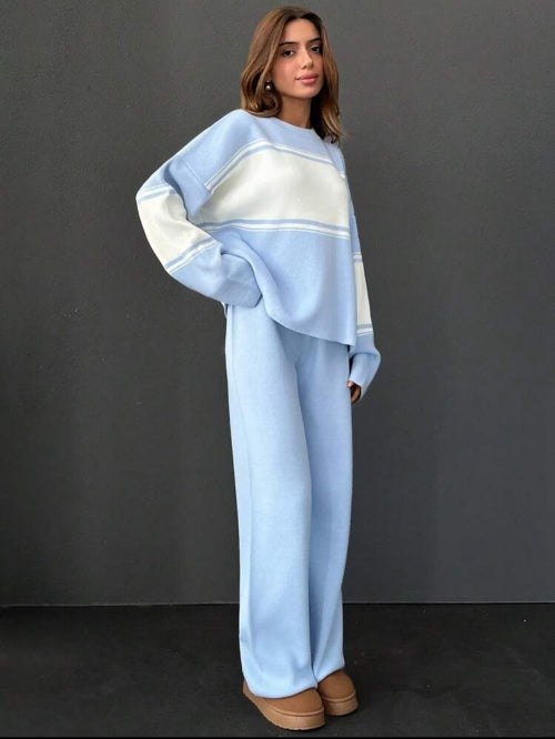 Compleu tricotat Blue