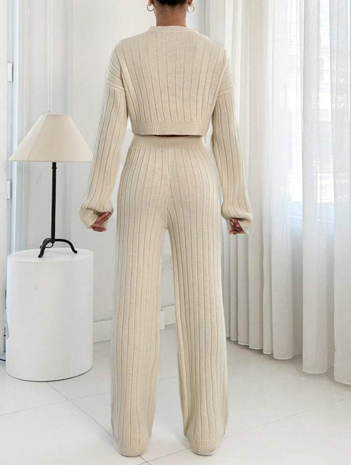 Compleu Ombre Confort, Roz-Alb