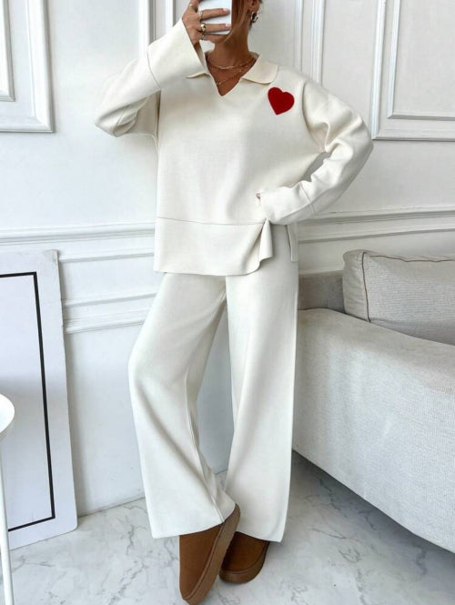 Compleu Ombre Confort, Roz-Alb