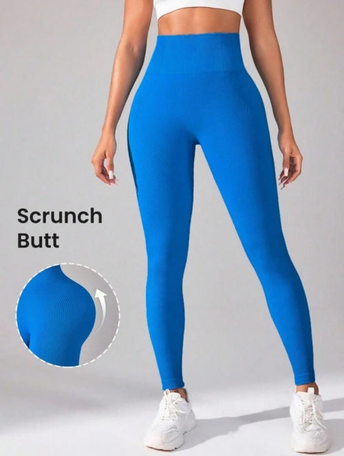 Colanți fitness Blue SeamLuxe