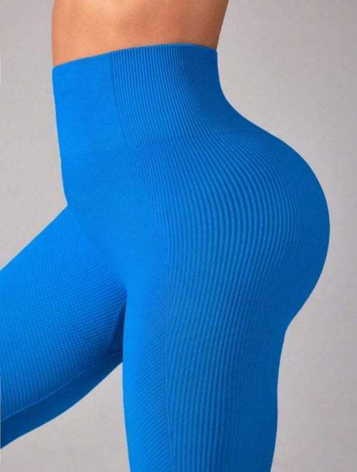 Colanți fitness Blue SeamLuxe