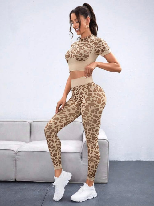 Compleu modelator Leopard, maro