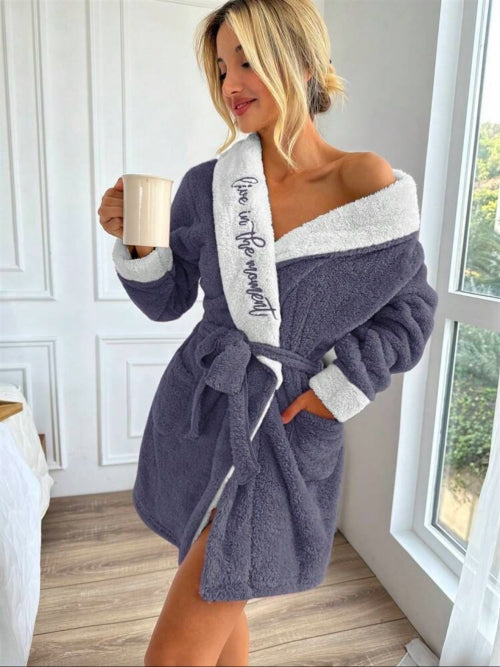 Halat pufos Love Robe