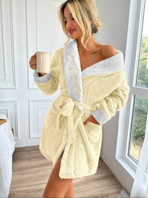 Halat pufos Love Robe