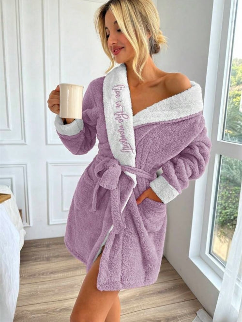 Halat pufos Love Robe