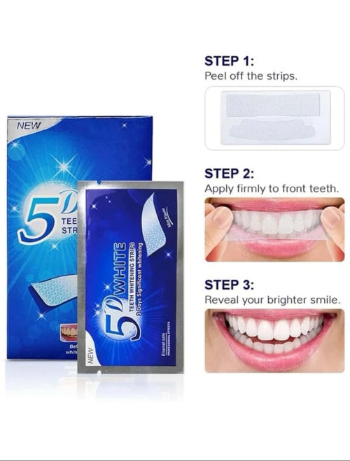 Benzi pentru albirea dintilor 5D White Professional Effects