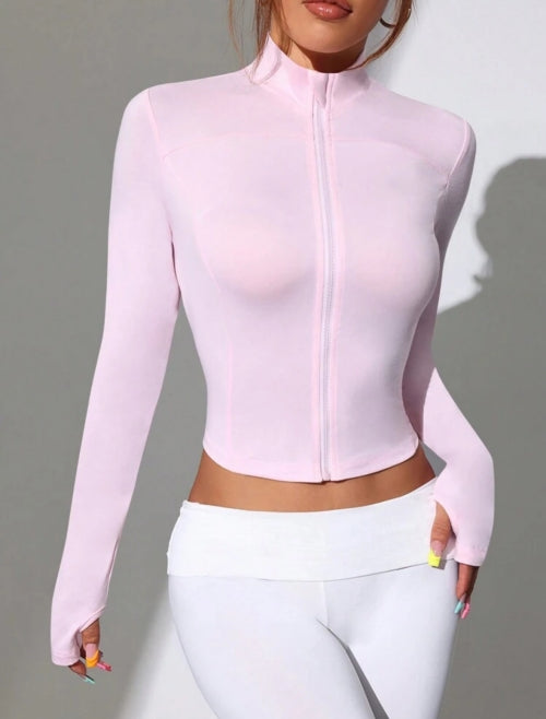 Bluza modelatoare cu fermoar Jacket
