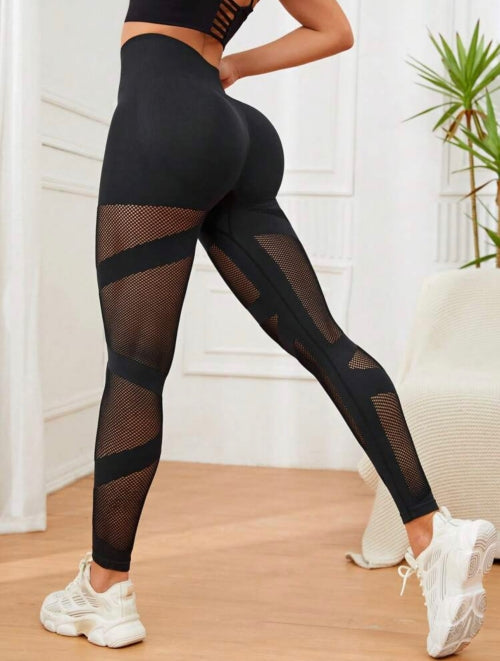 Colanti modelatori Mesh, negru