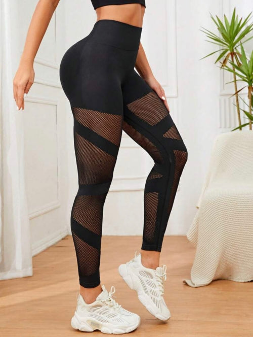 Colanti modelatori Mesh, negru
