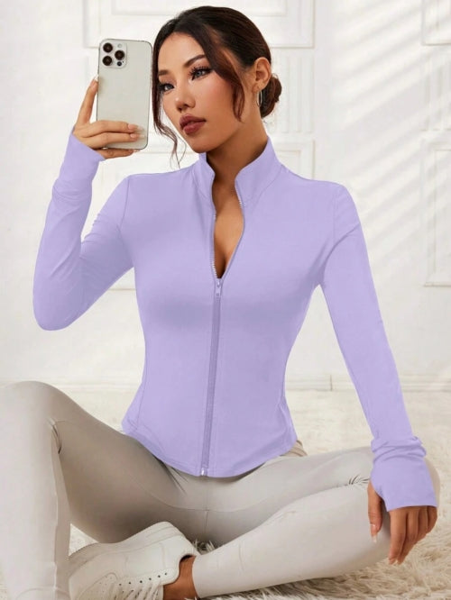 Bluza sport cu fermoar Cleo