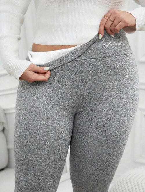 Colanți termo imblaniti ciorapi cu căptușeală Plus Size