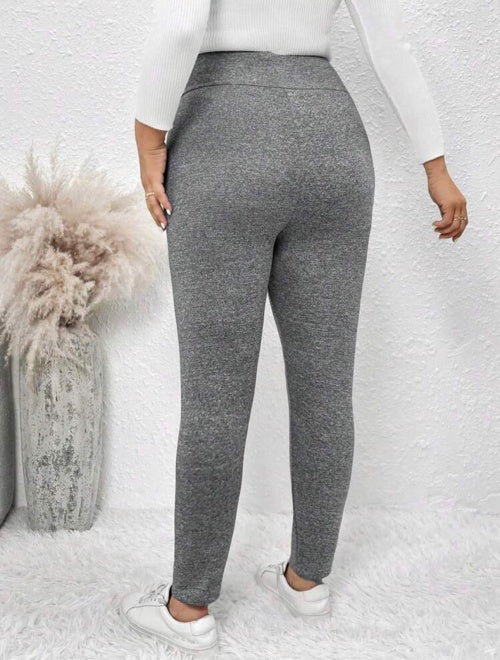 Colanți termo imblaniti ciorapi cu căptușeală Plus Size