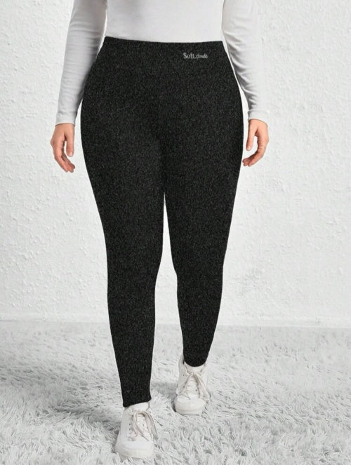 Colanți termo imblaniti ciorapi cu căptușeală Plus Size