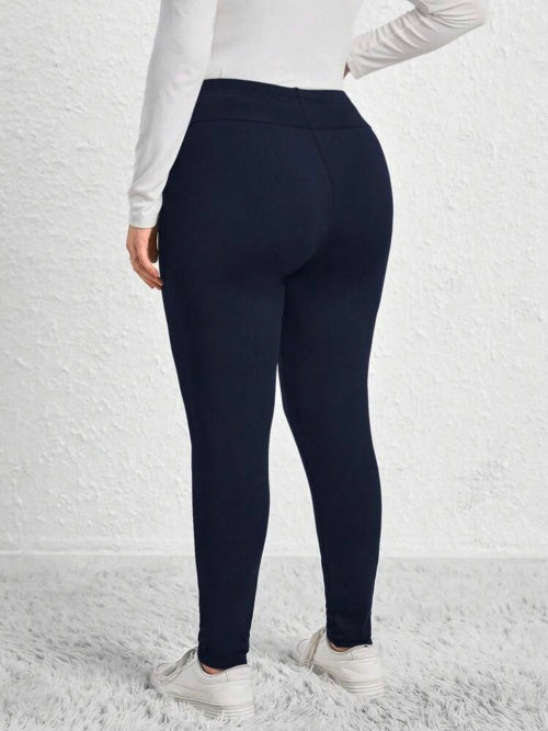 Colanți termo imblaniti ciorapi cu căptușeală Plus Size