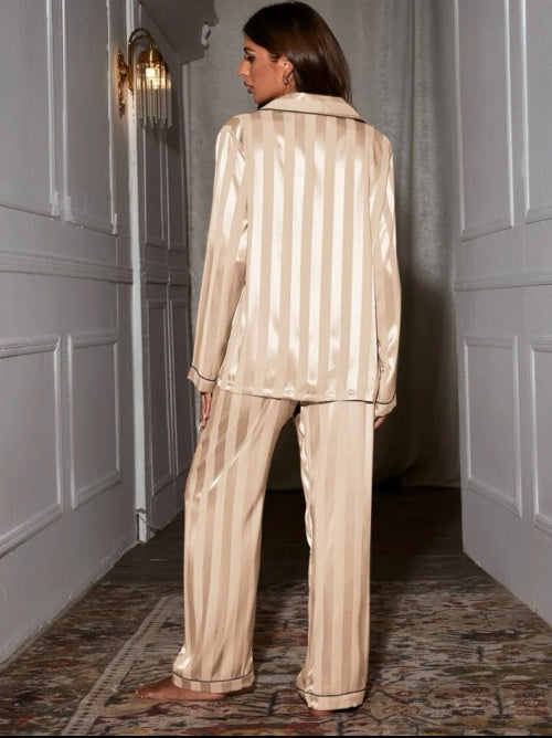 Pijama din doua piese Satin Lines