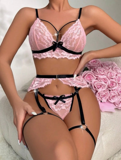 Set din 3 piese Sweet Pink