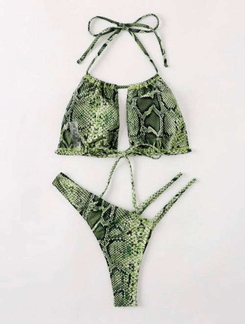 Costum de baie 2 piese Snake