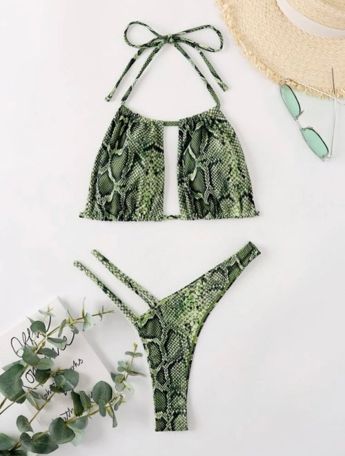 Costum de baie 2 piese Snake