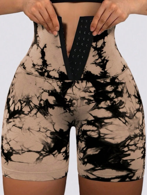 Colanți scurți cu corset Slim Waist