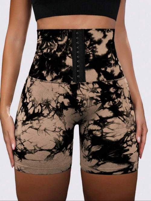 Colanți scurți cu corset Slim Waist