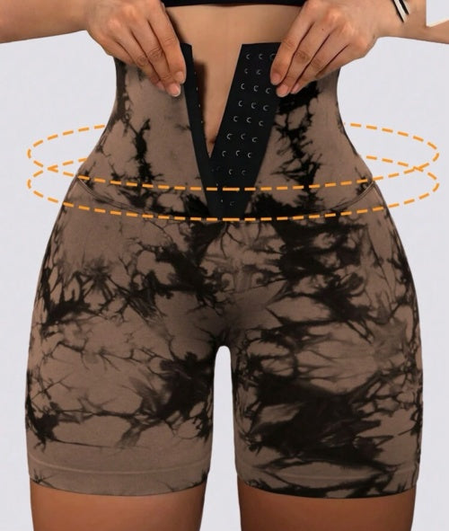 Colanți scurți cu corset Slim Waist