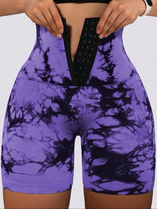 Colanți scurți cu corset Slim Waist