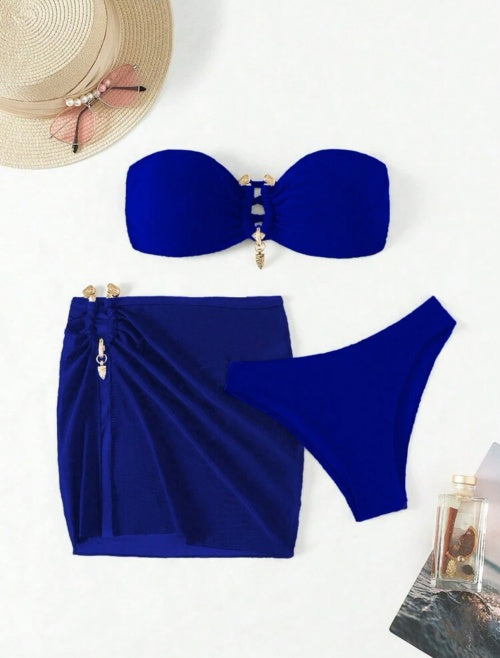 Costum de baie 3 piese Danza