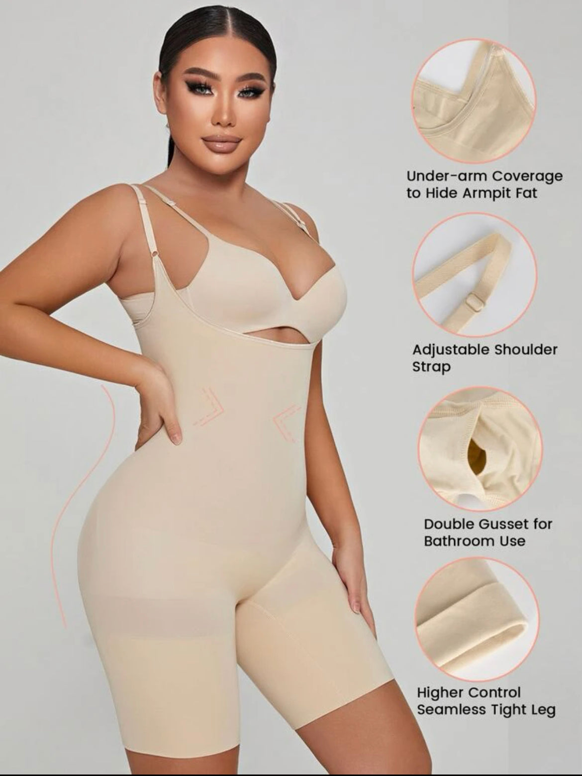 Salopetă modelatoare CONFORT