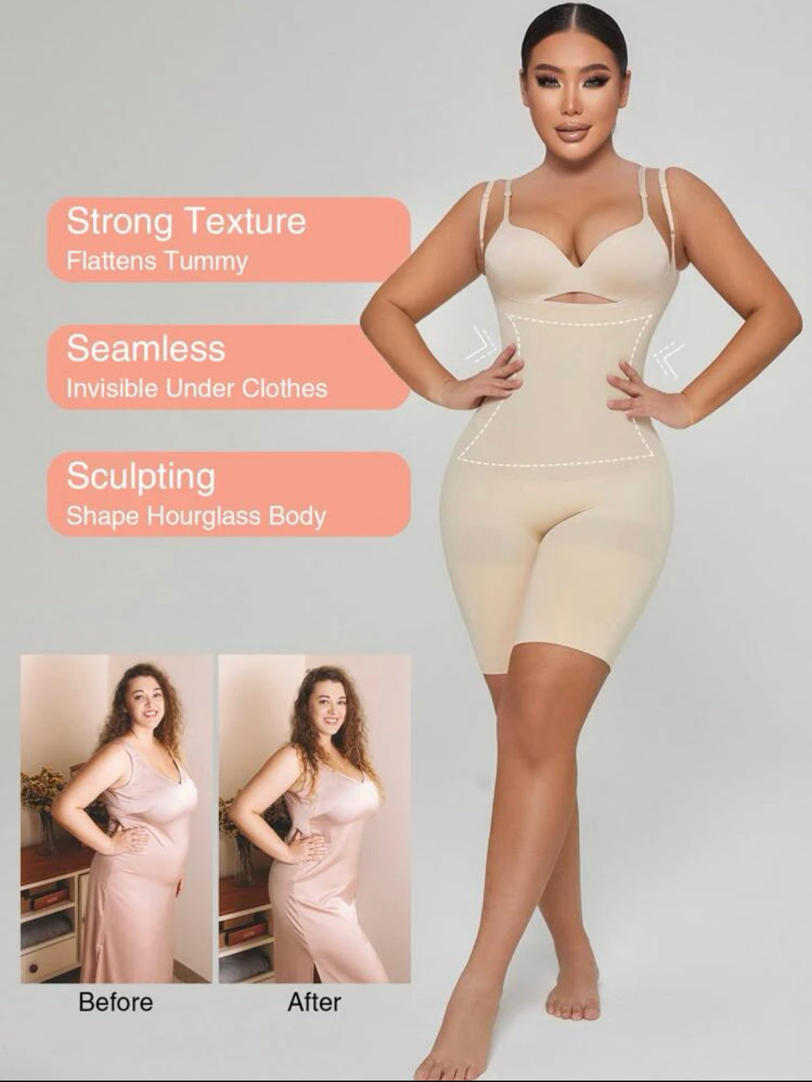 Salopetă modelatoare CONFORT